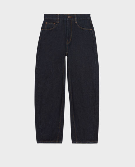 SYDONIE - BALLOON - Jeans amplios 7/8 talle alto Denim rinse Palloon