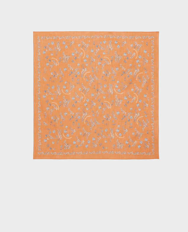 Bandana de algodón estampado Pumpkin spice