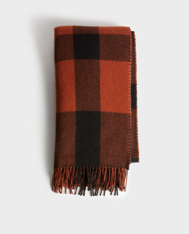 Bufanda de cuadros 8882 36 brown
