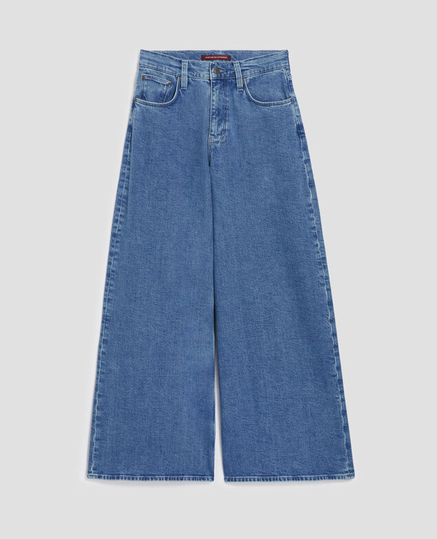 JEANETTE - Jeans anchos J621 light blue