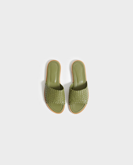 PAM - Sandalias de piel 58 green 2ss22354