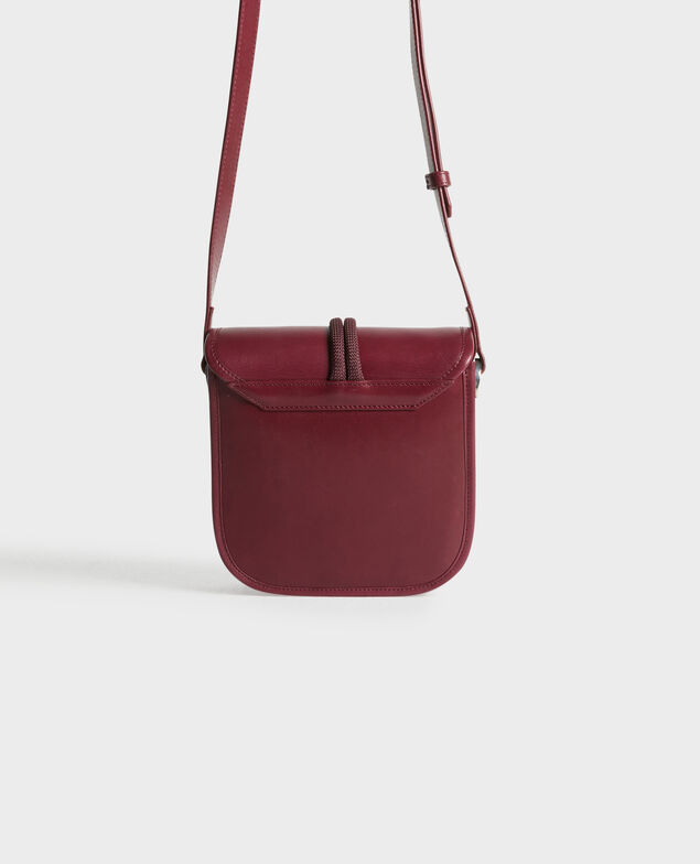 Pequeño bolso bandolera de cuero Cabernet Peretbelair