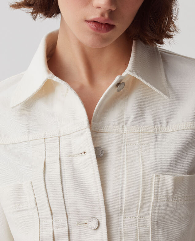 Chaqueta workwear corta H003 white