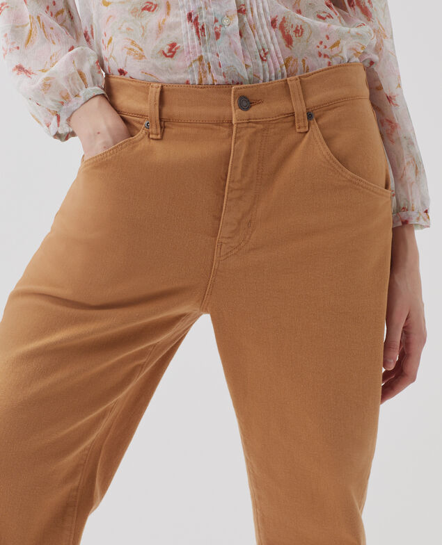 RITA - Jeans slouchy H323 camel