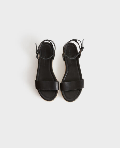 Sandalias de piel 8853 09 black 3ss066