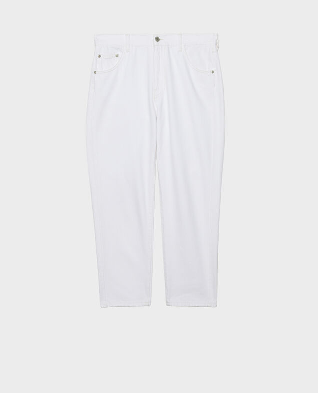 RITA - SLOUCHY - Jeans amplios de algodón Winter white