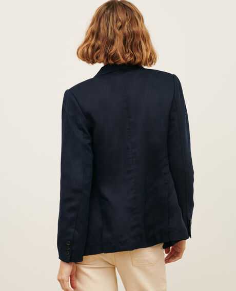 Chaqueta blazer de lino mezclado 4277 night_sky 3sja129f02