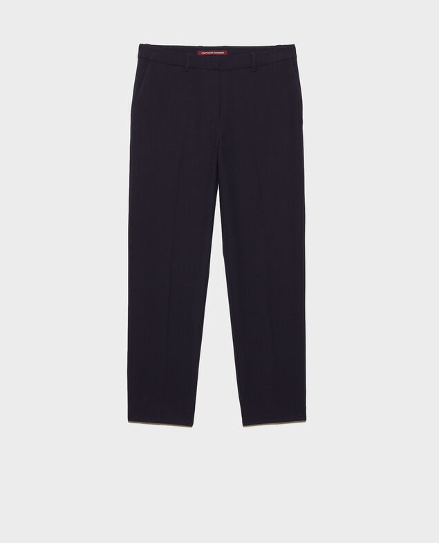 MARGUERITE - Pantalón cigarette 7012c 69 navy