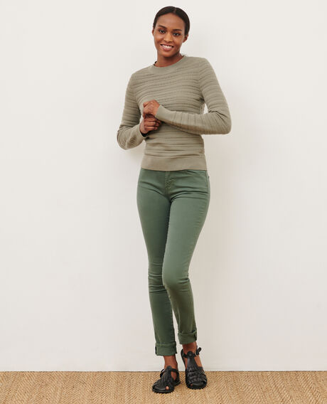 LILI - SLIM - Jeans de algodón 0381 dark forest 2wpe272c15