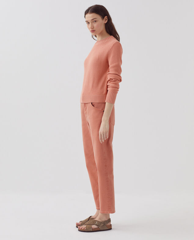 RITA - Jeans slouchy H120 dark pink