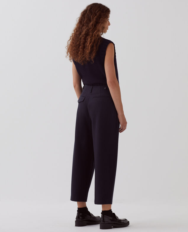 PEGGY - Pantalón carrot I698 navy melange
