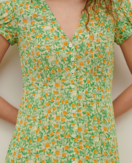 LUDIVINE - Vestido largo fluido