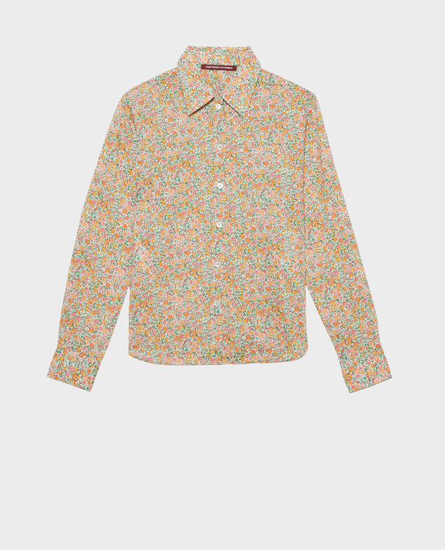 Camisa de algodón 92 print red