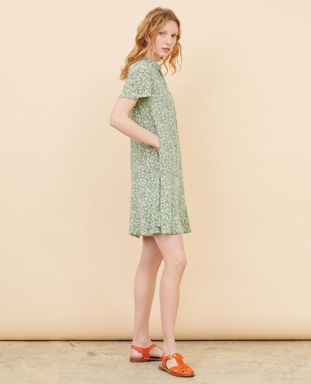 Vestido corto 101 print green