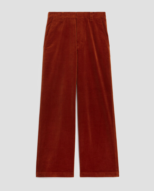 Pantalón de pana U270 orange