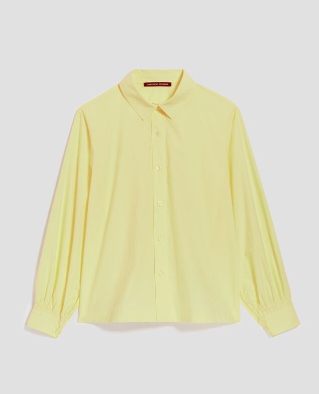 Camisa amplia de algodón H431 blazing yellow 4ssh094c12
