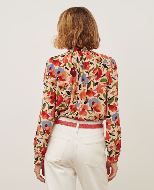 Blusa estampada 8857 31 beige print