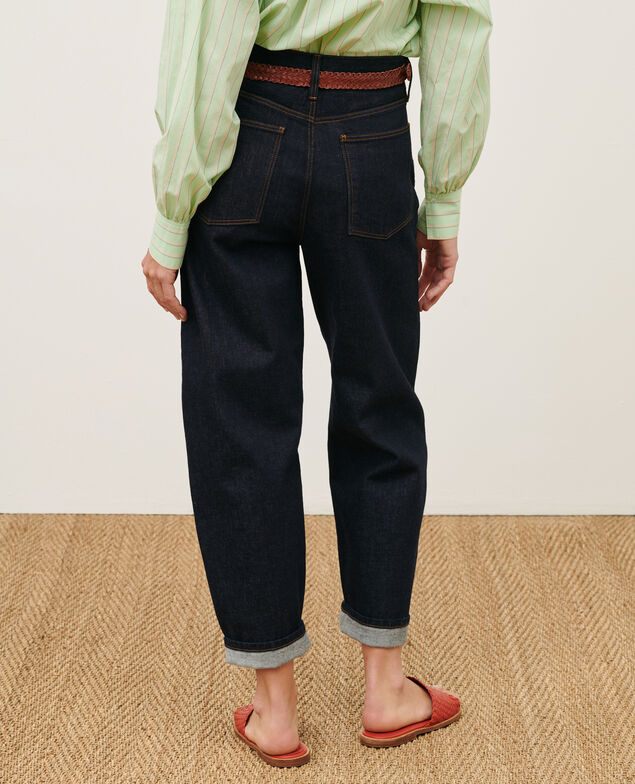 SYDONIE - BALLOON - Jeans 7/8 de algodón 7203 103 denim