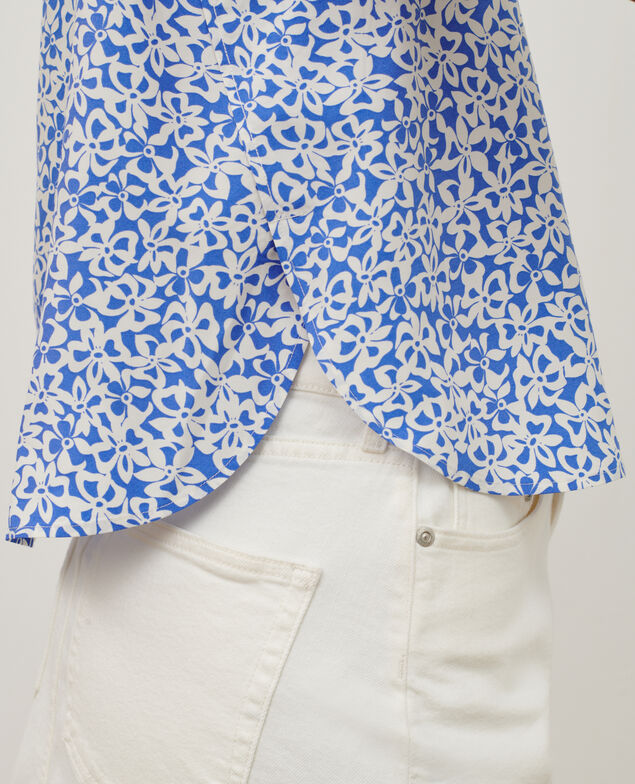 Top estampado fluido 0651 bow amparo