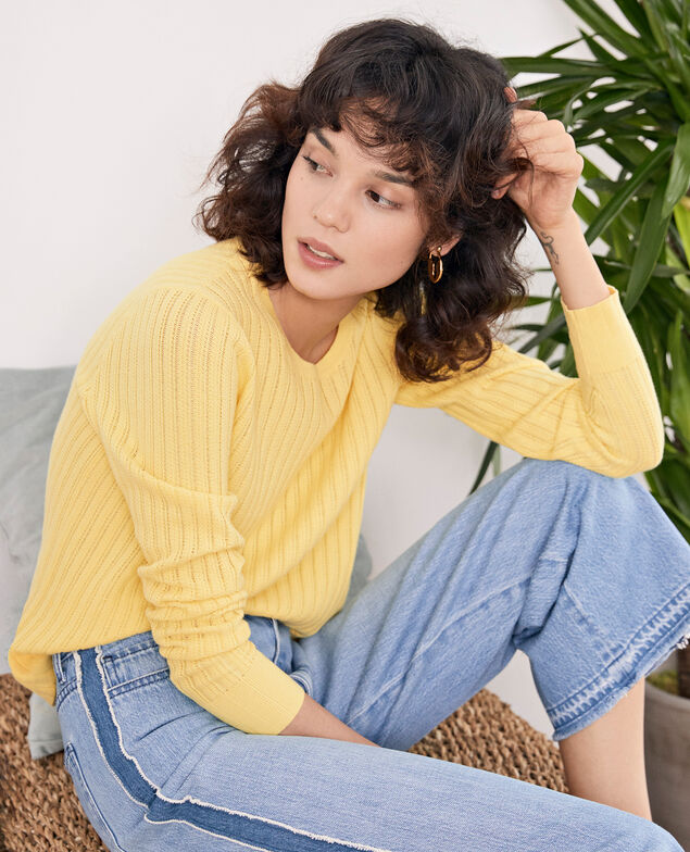 Jeans cropped Vintage wash