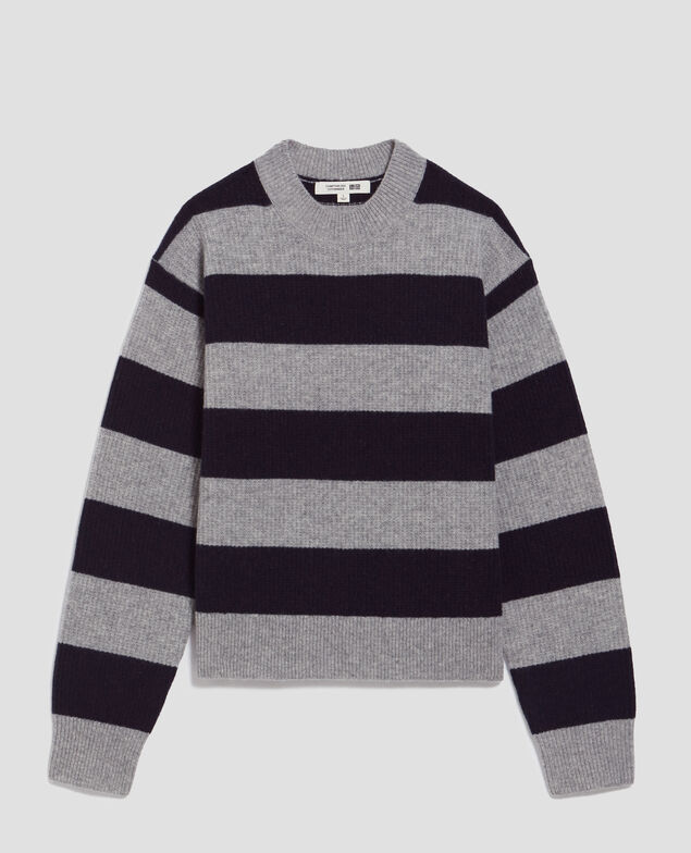 Jersey de lana I023 st navy/grey