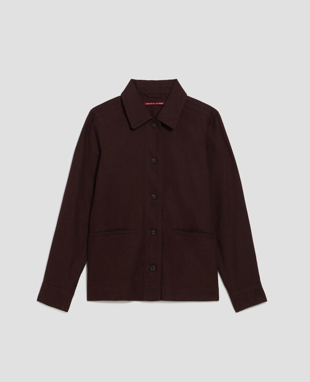 Chaqueta workwear J790 chocolate plum