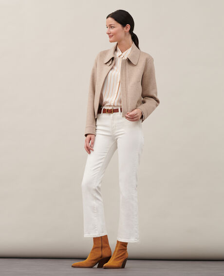 ROSINE - Jeans trumpet 0003 white denim 3spe233c62