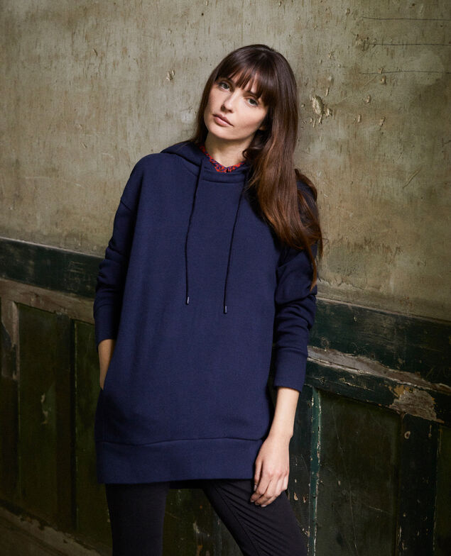 Sudadera con capucha Dark navy