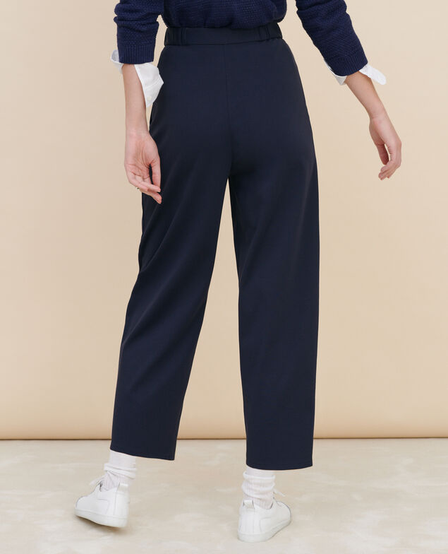 Pantalón de algodón mezclado 7012c 69 navy