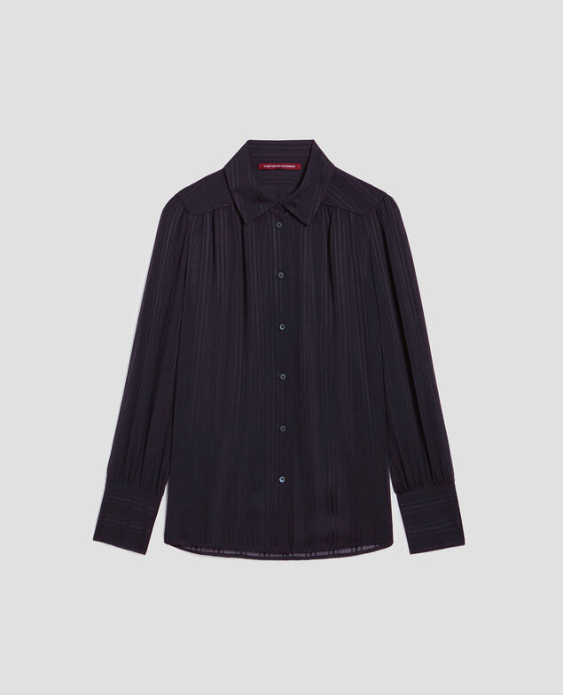 Camisa fluida de manga larga H695 night sky