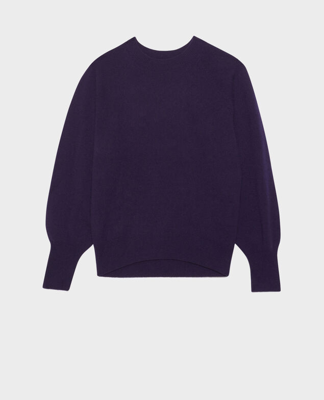 Jersey cuello redondo de cachemir 8846 69 navy