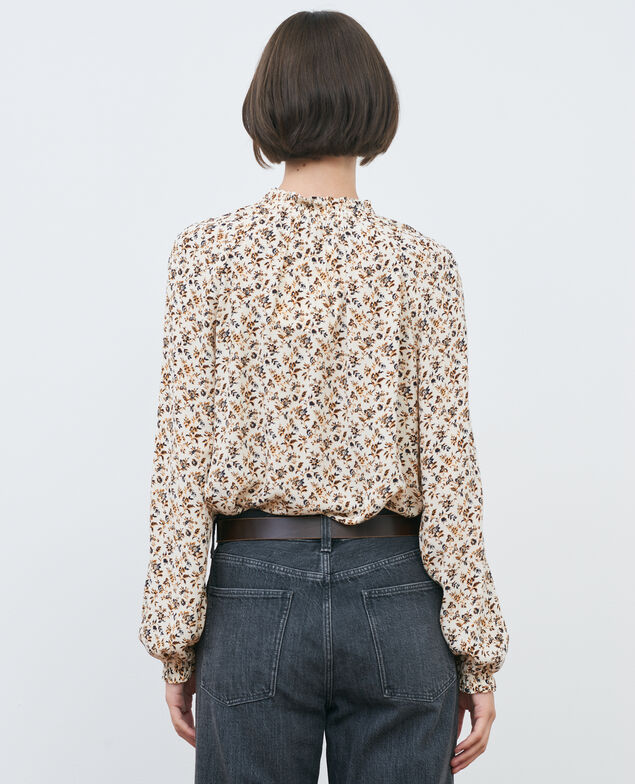 Prenda superior fluida estampada Indienne light