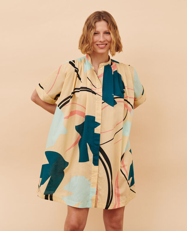 Vestido camisero 0403 birdy sand 3sdr293c11