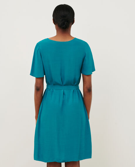 LAËTITIA - Vestido corto fluido 8906 harbor blue 2wdr358v02