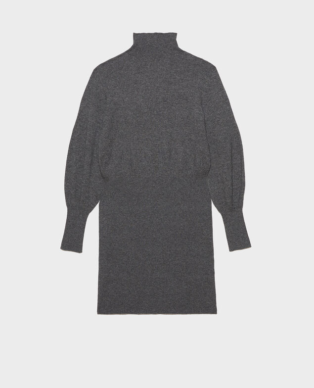 Vestido jersey de cachemir Medium grey melange