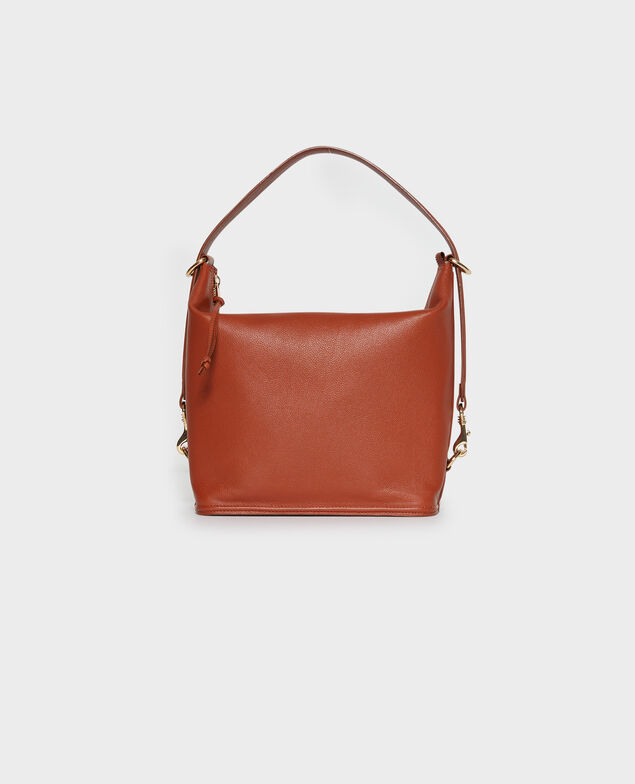 Bolso de cuero 31 beige