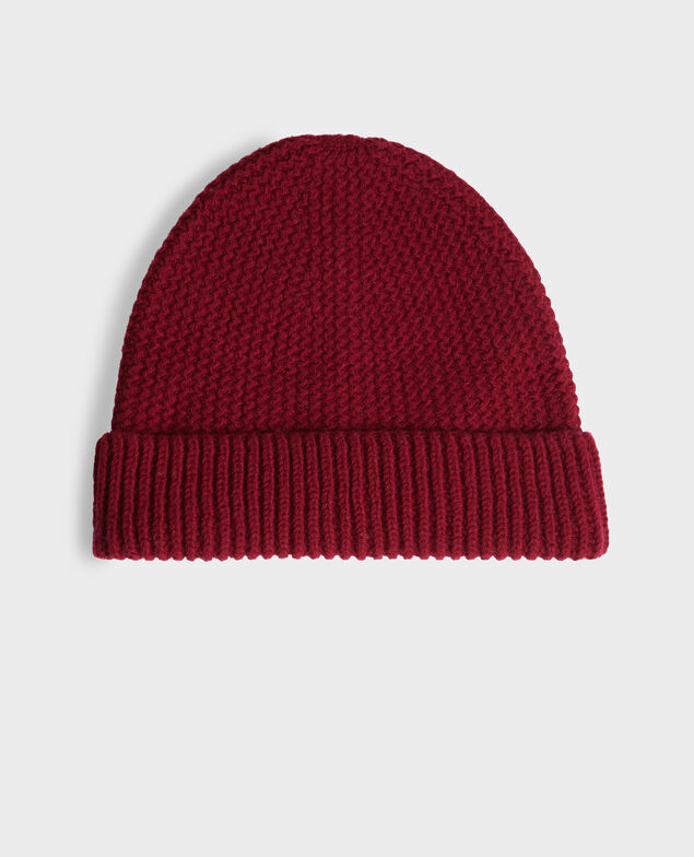 Gorro de lana 8878 18 wine