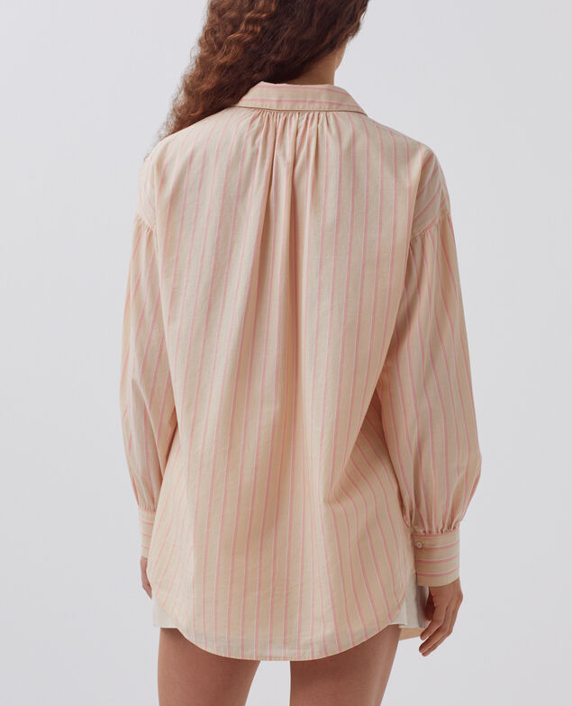 Camisa túnica de algodón