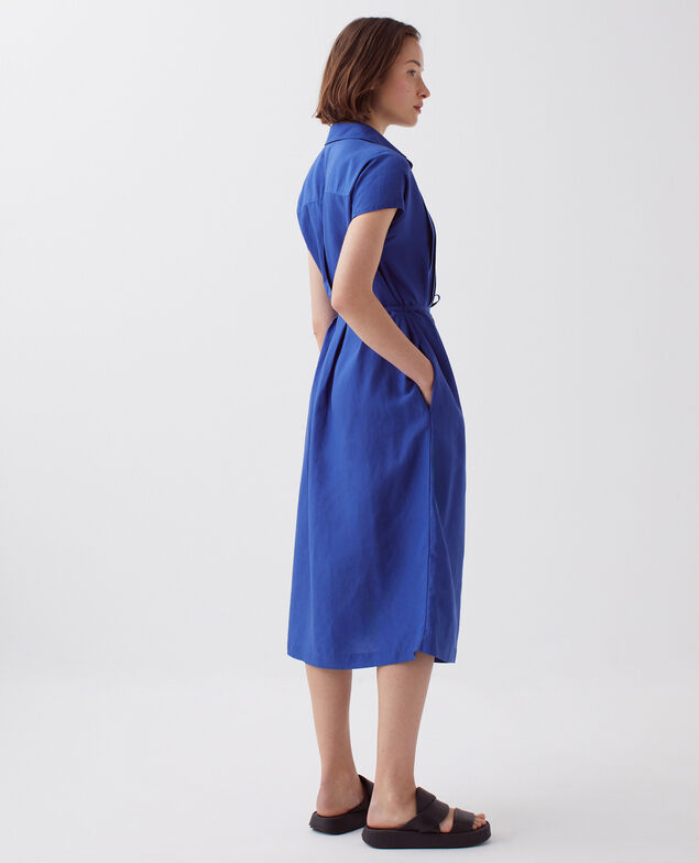 Vestido camisero H660 sodalite blue