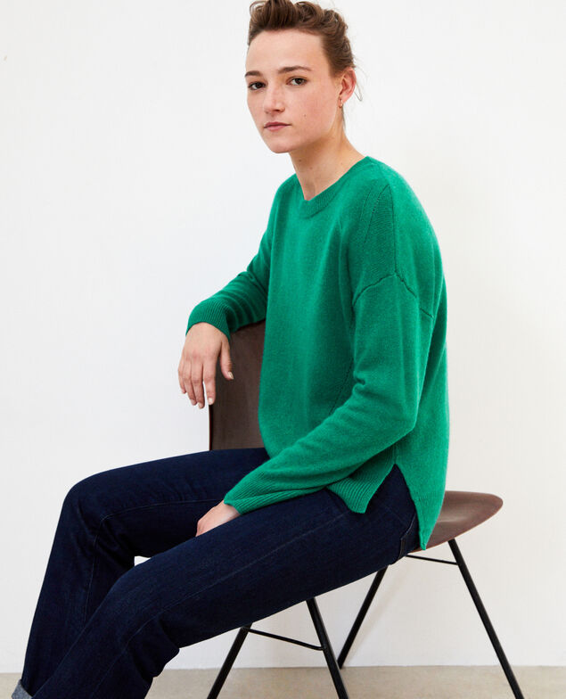 Jersey de cachemir Ultra green
