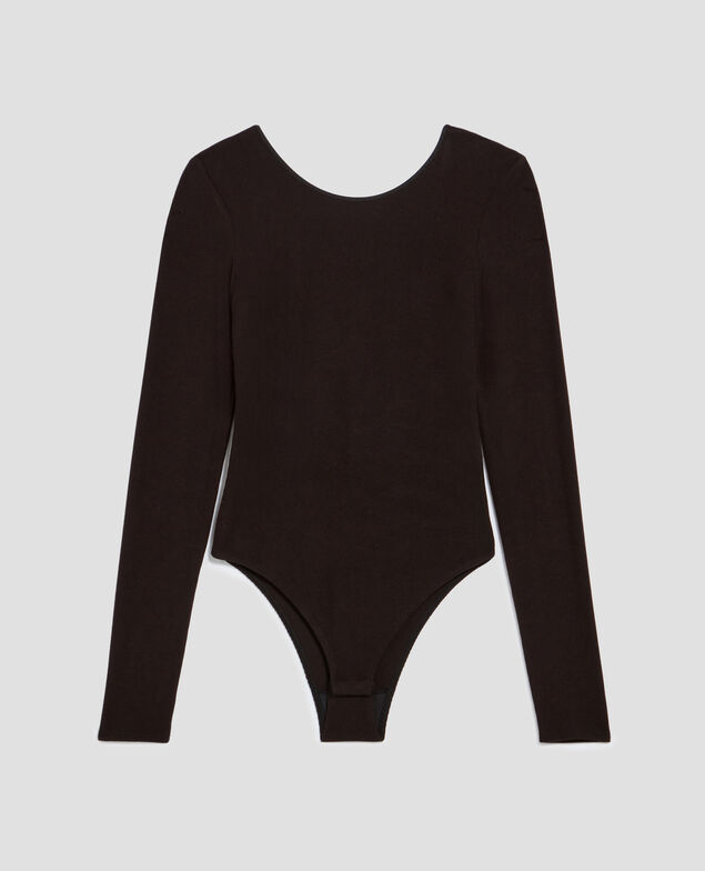Body con espalda abierta A091 black