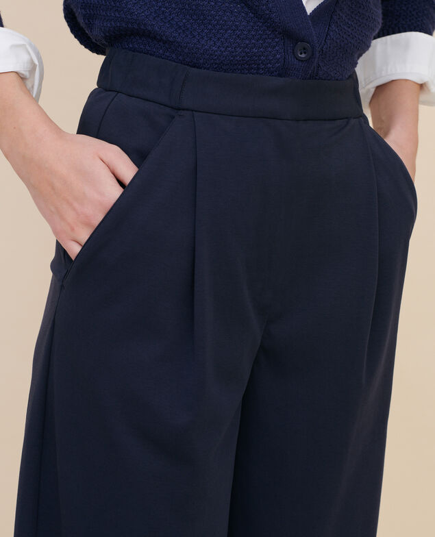 Pantalón de algodón mezclado 7012c 69 navy