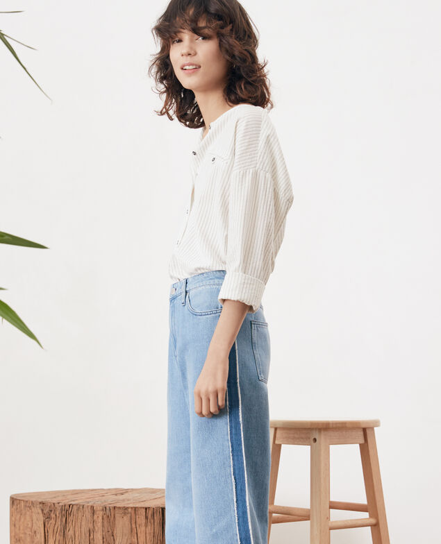 Jeans cropped Vintage wash