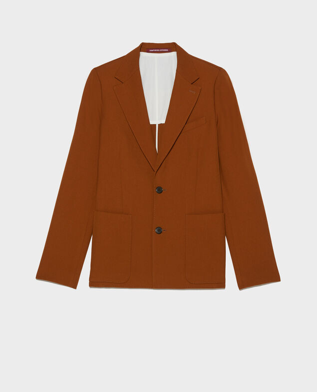 Blazer ligero de lana lisa Monks robe