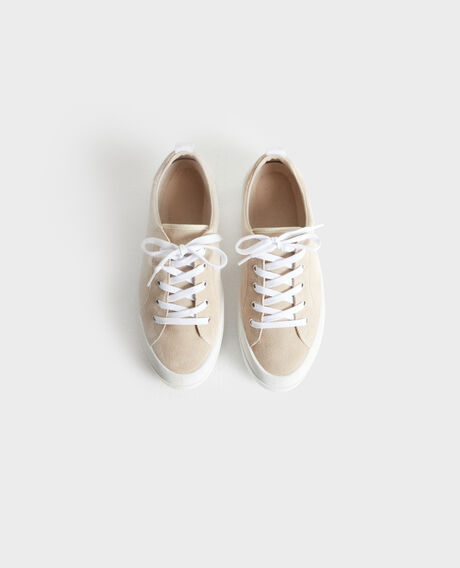 BILLIE - Baskets de piel 7003 30 natural 3ss157