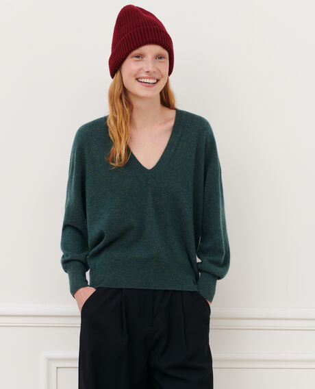 Jersey de cachemir 8817 58 darkgreen 2wju065w23