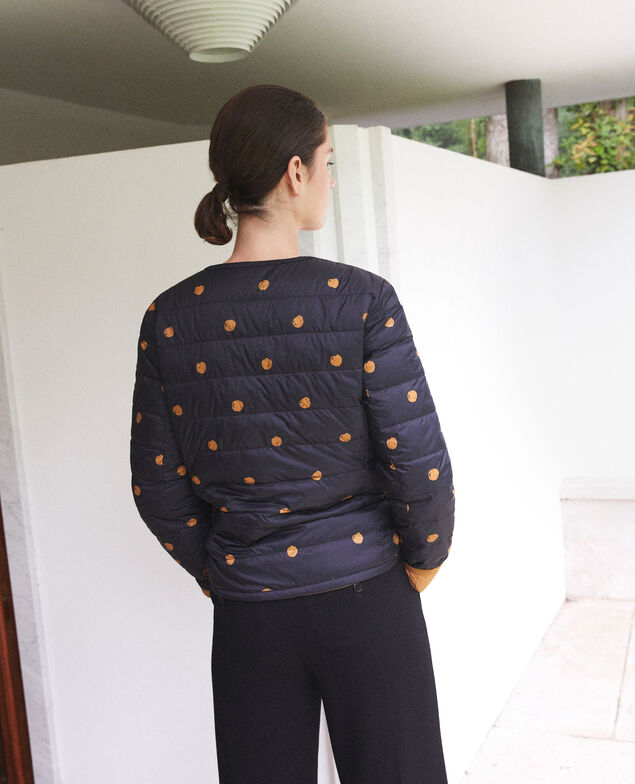 Chaqueta Mademoiselle Plume reversible Ad golden brown