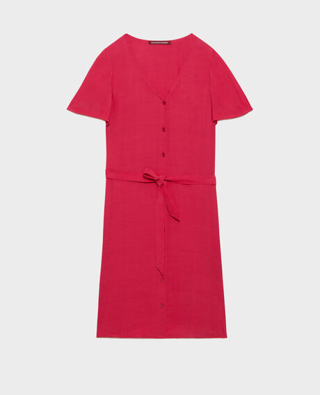 LAËTITIA - Vestido corto fluido 8905 cherries jubilee 2wdr358v02