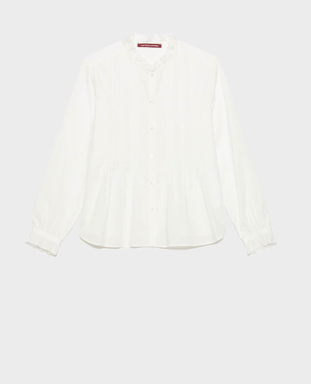 Camisa de algodón 4224 gardenia