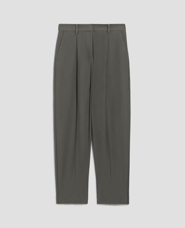 CAMILLE - Pantalón carrot J560 basil dark green
